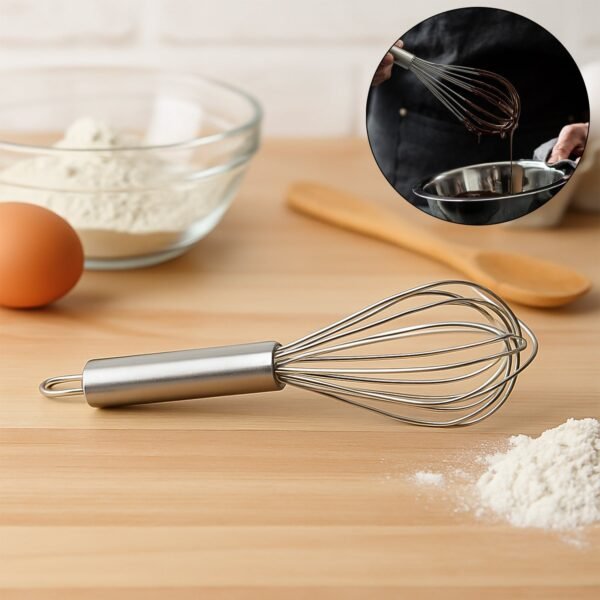Small Stainless Steel Balloon Whisk (20cm / 1 Pc)