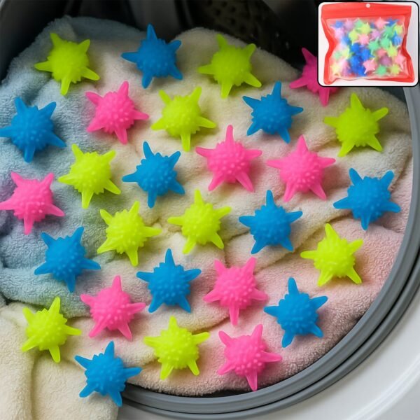 Reusable Laundry Washing Balls (mix Color / 50 Pcs Set)