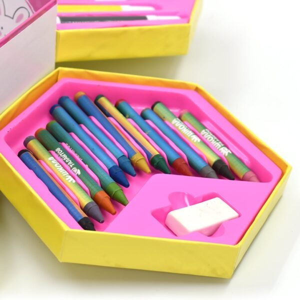 Colouring Combo Colors Box Color Pencil,Crayons, Water Color, Sketch Pens Set of 46